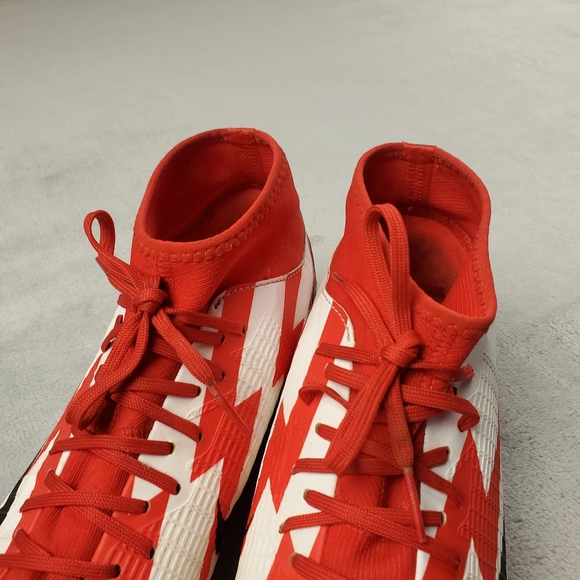 Nike Mercurial Superfly 8 CR7 Academe Soccer Boots Cleats Size 9 Red Lightening - Picture 9 of 16